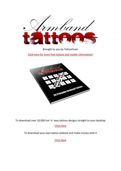 'Cover von Tribal Armband Design Tattoos. 26 Armband Tattoos.'-Cover