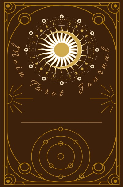 'Cover von Mein Tarot Journal'-Cover