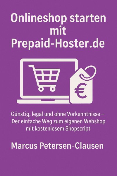 'Cover von Onlineshop starten mit Prepaid-Hoster.de'-Cover