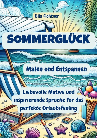 'Cover von Sommerglück – Malen und Entspannen'-Cover
