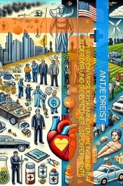 'Cover von Ich war ein Versuchskaninchen. Meine Kindheit in der DDR und die Penzliner LSD-Experimente'-Cover