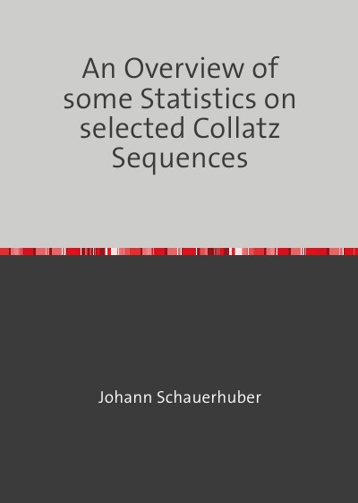 'Cover von An Overview of some Statistics on selected Collatz Sequences'-Cover