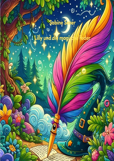 'Cover von Lilly und die magische Feder'-Cover