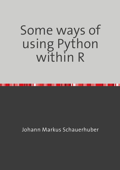 'Cover von Some ways of using Python within R'-Cover