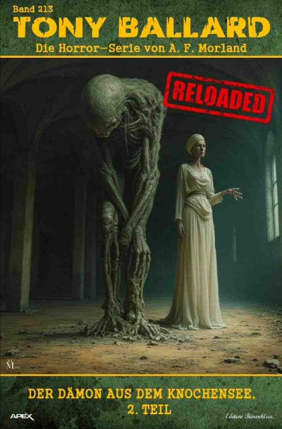 'Cover von Tony Ballard – Reloaded, Band 213: Der Dämon aus dem Knochensee, 2. Teil'-Cover