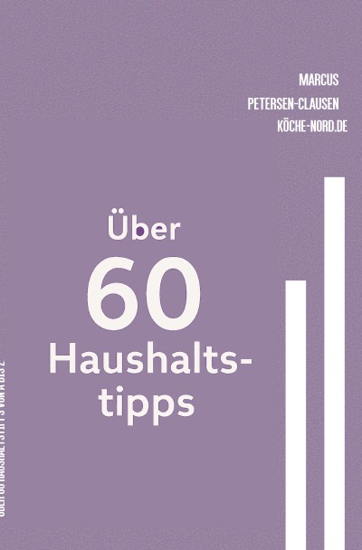 'Cover von Über 60 Haushaltstipps von A bis Z'-Cover