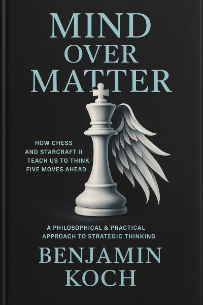 'Cover von MIND OVER MATTER: How Chess and StarCraft II Teach Us to Think Five Moves Ahead'-Cover