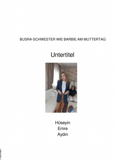 'Cover von BUSRA-SCHWESTER WIE BARBIE AM MUTTERTAG'-Cover