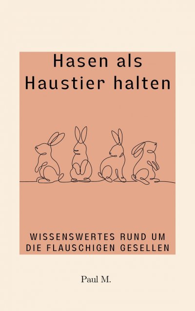 'Cover von Hasen als Haustier halten'-Cover
