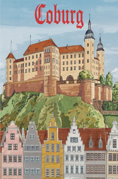 'Cover von Malbuch “ Coburg „'-Cover