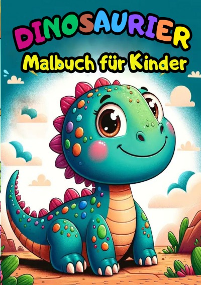 'Cover von Dinosaurier  Malbuch'-Cover