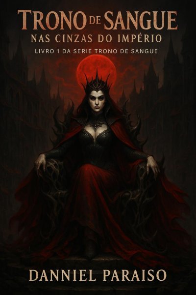 'Cover von Trono de Sangue – Nas Cinzas do Império'-Cover