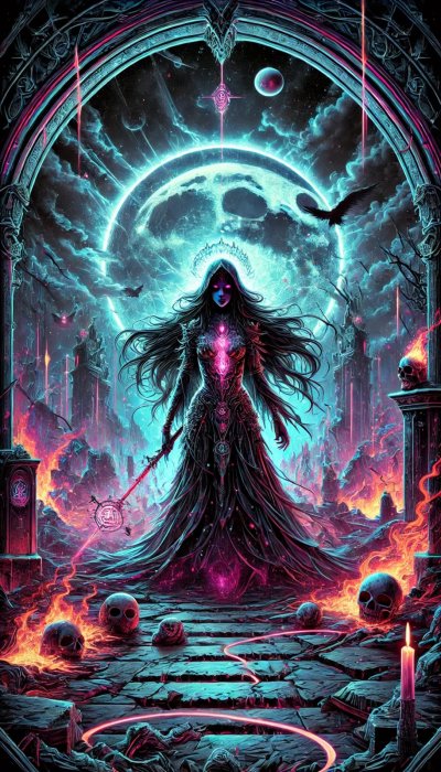 'Cover von Die Prophetin der Dunkelheit'-Cover