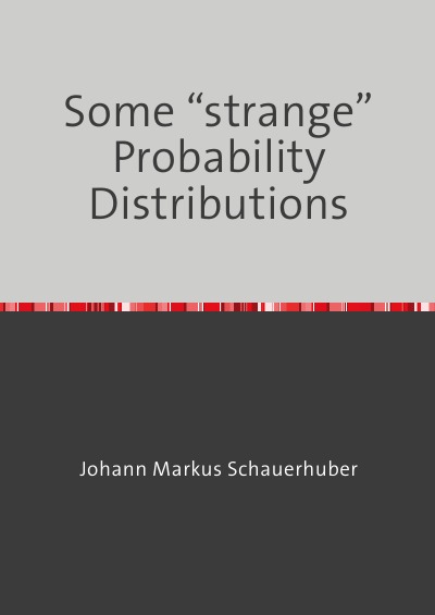 'Cover von Some “strange” Probability Distributions'-Cover