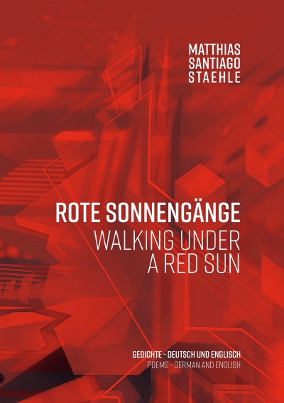 'Cover von Rote Sonnengänge – walking under a red sun'-Cover
