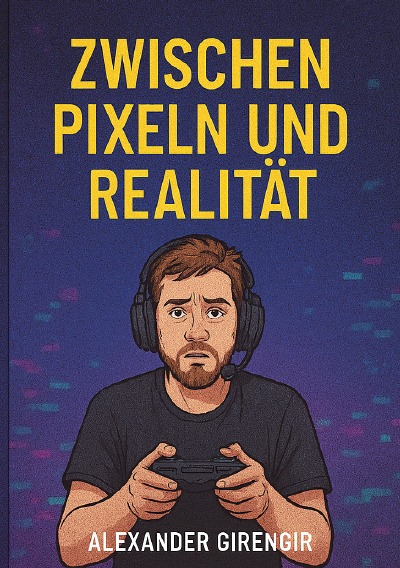 'Cover von Zwischen Pixeln und Realität – Mein Weg durch die Digitale Welt'-Cover