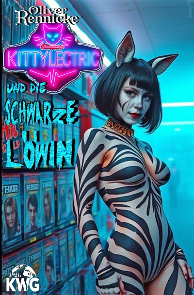 'Cover von Kittylectric und die schwarze Löwin'-Cover