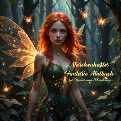'Cover von Märchenhaftes Fantasie Malbuch'-Cover