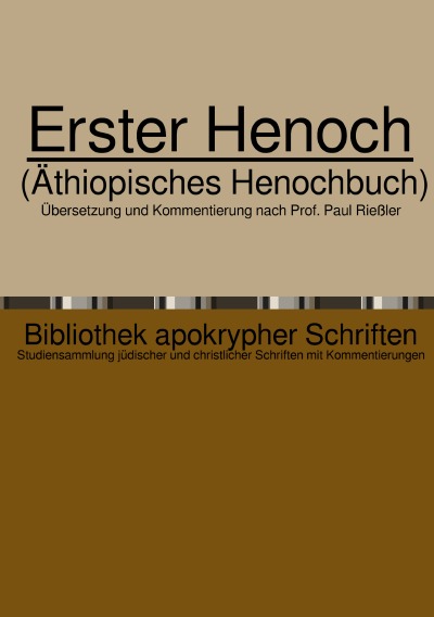 'Cover von Erster Henoch'-Cover