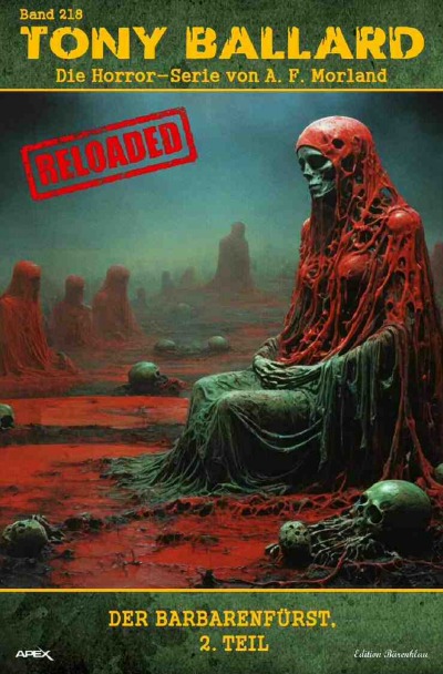 'Cover von Tony Ballard – Reloaded, Band 218: Der Barbarenfürst, 2. Teil'-Cover