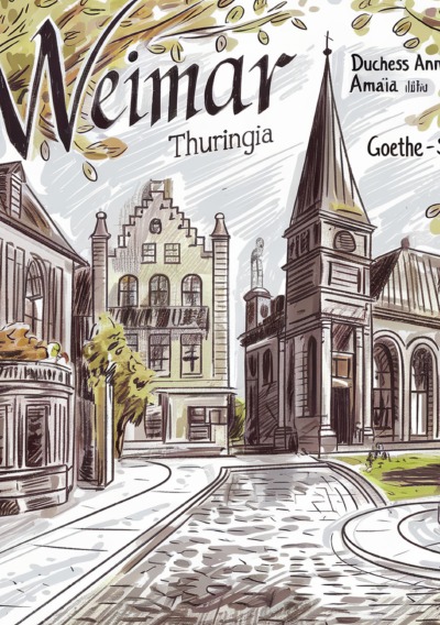 'Cover von Weimar in Thüringen'-Cover