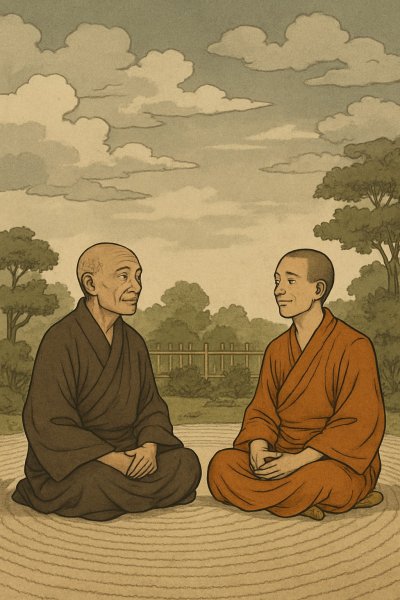 'Cover von A conversation among two Buddhist'-Cover