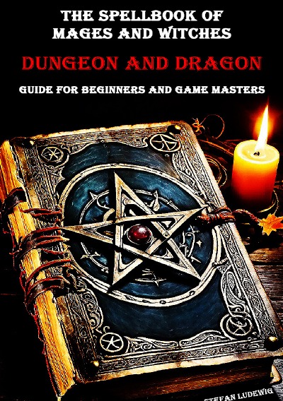 'Cover von The Spellbook of Mages and Witches – A Dungeon & Dragons Reference Guide for Beginners and Game Masters'-Cover