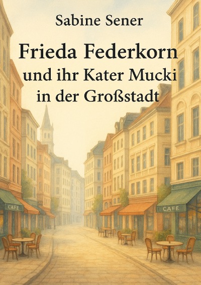 'Cover von Frieda Federkorn und ihr Kater Mucki in der Großstadt'-Cover