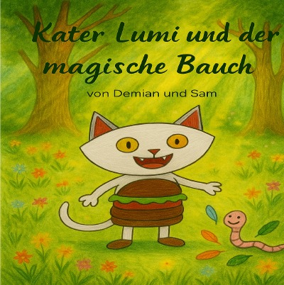 'Cover von Kater Lumi und der magische Bauch'-Cover