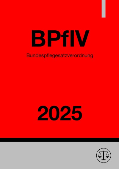 'Cover von Bundespflegesatzverordnung – BPflV 2025'-Cover
