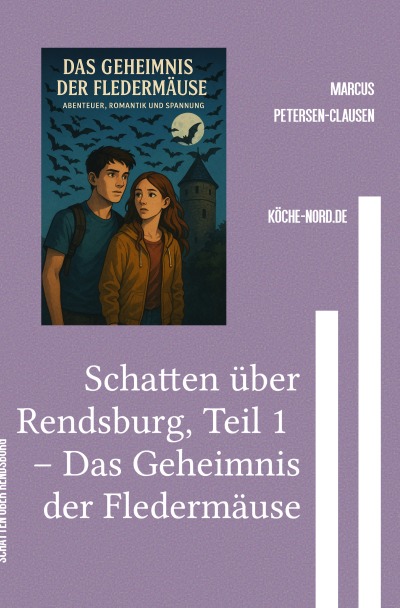 'Cover von Schatten über Rendsburg, Teil 1 – Das Geheimnis der Fledermäuse'-Cover