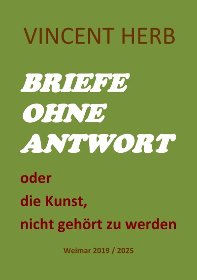 'Cover von Briefe ohne Antwort'-Cover