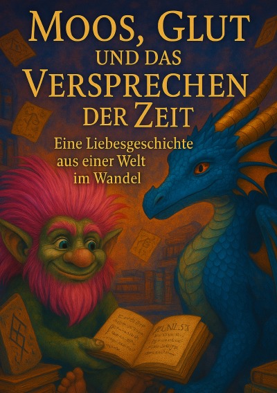 'Cover von Moos, Glut und das Versprechen der Zeit'-Cover
