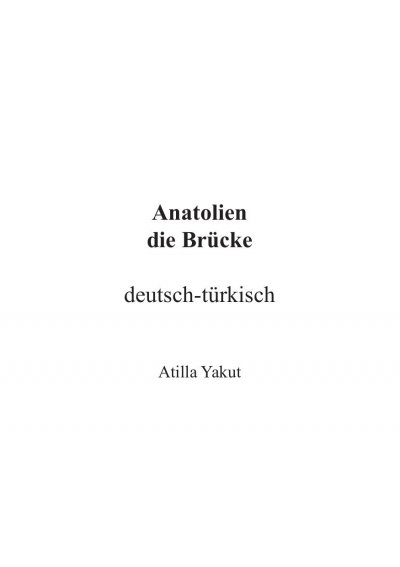 'Cover von Anatolien die Brücke'-Cover
