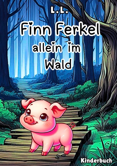 'Cover von Finn Ferkel allein im Wald'-Cover