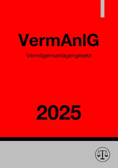 'Cover von Vermögensanlagengesetz – VermAnlG 2025'-Cover