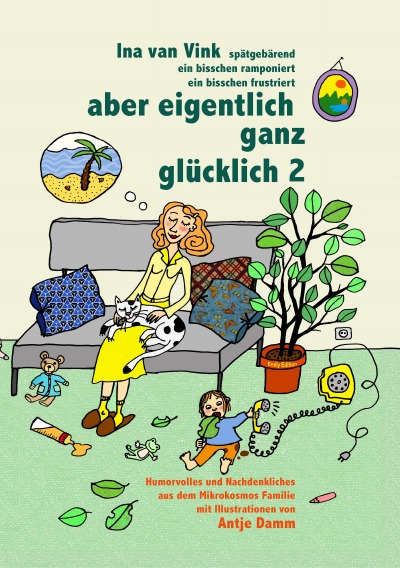 'Cover von aber eigentlich ganz glücklich 2'-Cover