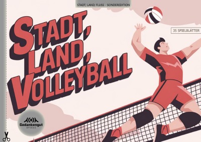 'Cover von Stadt, Land, Volleyball'-Cover