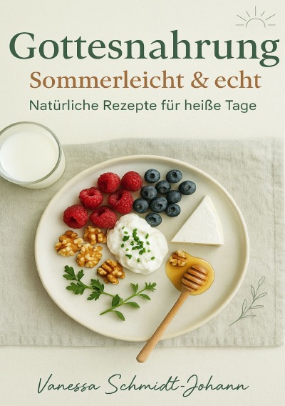 'Cover von Gottesnahrung – Sommerleicht & echt Natürliche Rezepte für heiße Tage'-Cover