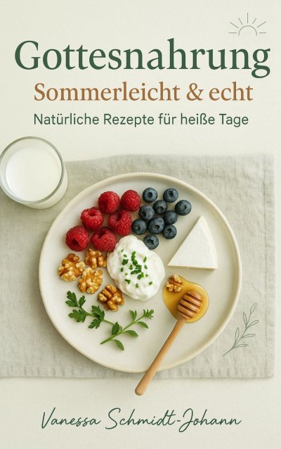 'Cover von Gottesnahrung – Sommerleicht & echt Natürliche Rezepte für heiße Tage'-Cover