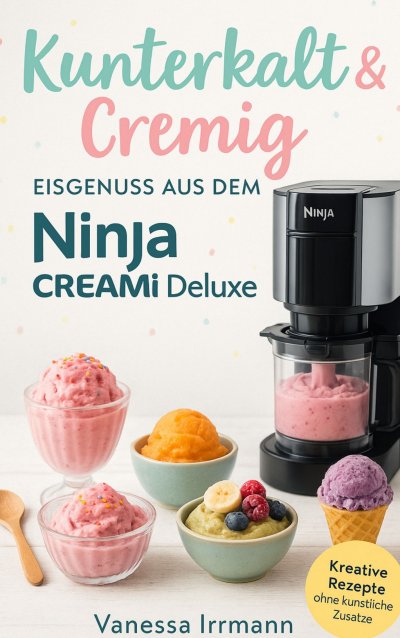 'Cover von Kunterkalt & Cremig – Eisgenuss aus dem Ninja Creami Deluxe'-Cover