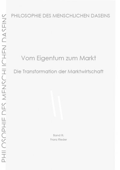 'Cover von Vom Eigentum zum Markt'-Cover