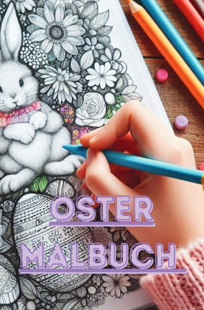 'Cover von Oster Malbuch'-Cover