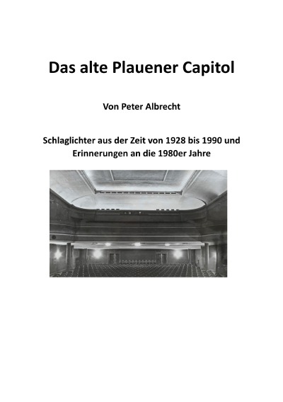 'Cover von Das alte Plauener Capitol'-Cover