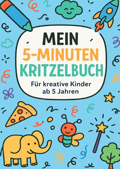 'Cover von Mein 5-Minuten-Kritzelbuch'-Cover