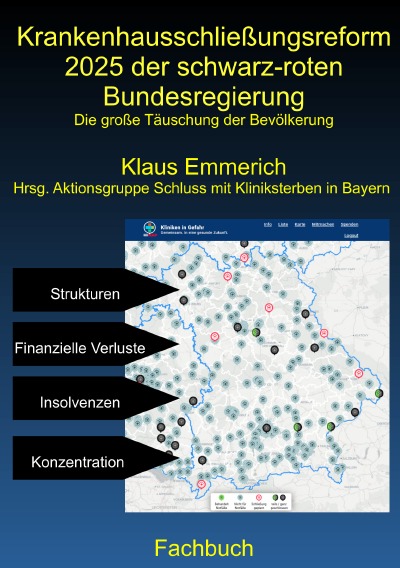'Cover von Krankenhausschließungsreform 2025 der schwarz-roten Bundesregierung'-Cover