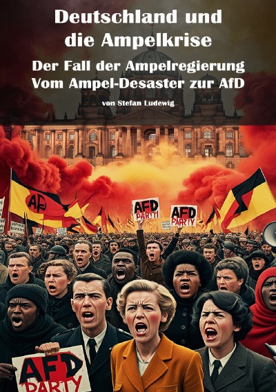 'Cover von Deutschland und die Ampelkrise I Der Fall der Ampelregierung I Vom Ampel-Desaster zur AfD'-Cover