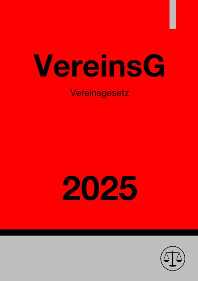 'Cover von Vereinsgesetz – VereinsG 2025'-Cover