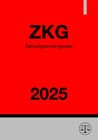 'Cover von Zahlungskontengesetz – ZKG 2025'-Cover