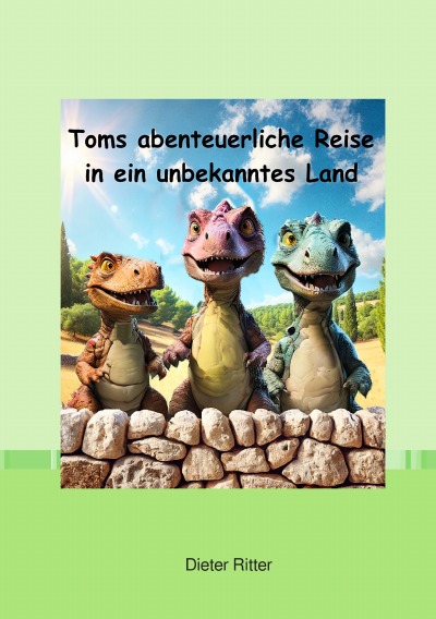 'Cover von Toms abenteuerliche Reise in ein unbekanntes Land'-Cover